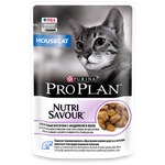 Паучи PRO PLAN INDOOR для взрослых кошек живущих дома индейка в желе 85г x 26 шт