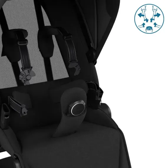 Детская коляска Maxi-Cosi Fame 2 в 1 Twillic Black