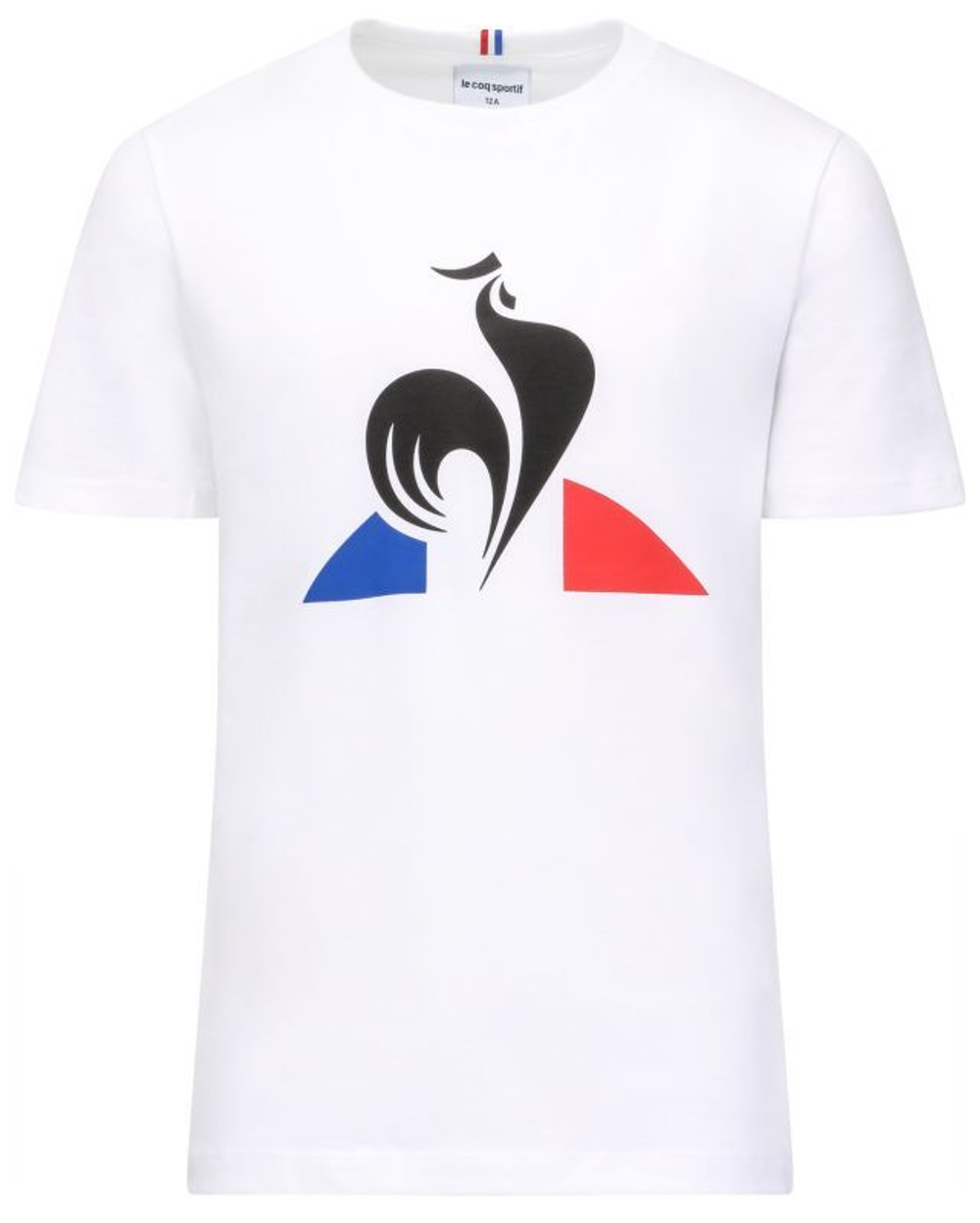 Футболка для мальчика теннисная Le Coq Sportif ESS Tee SS No.2 B - белый