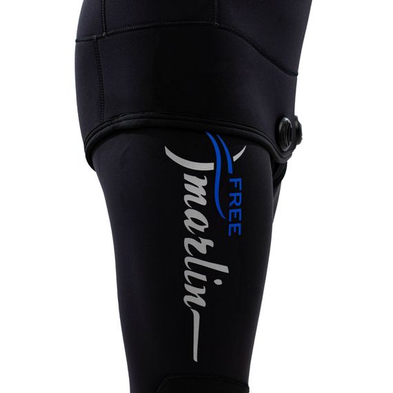Гидрокостюм для фридайвинга Marlin Free Ultra man 5 мм черный