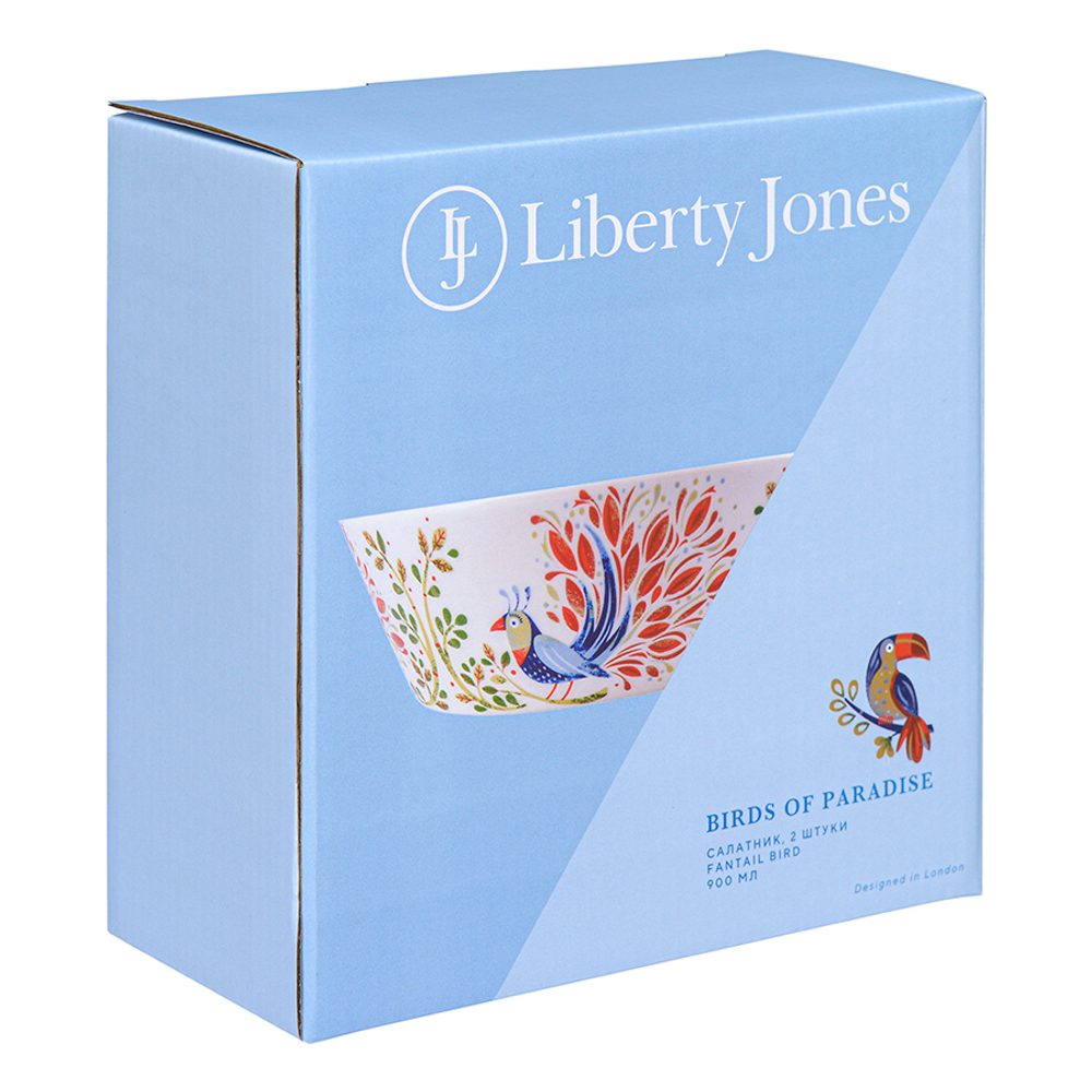 Набор салатников fantail bird из коллекции birds of paradise в подарочной упаковке, 900 мл, 2 шт.