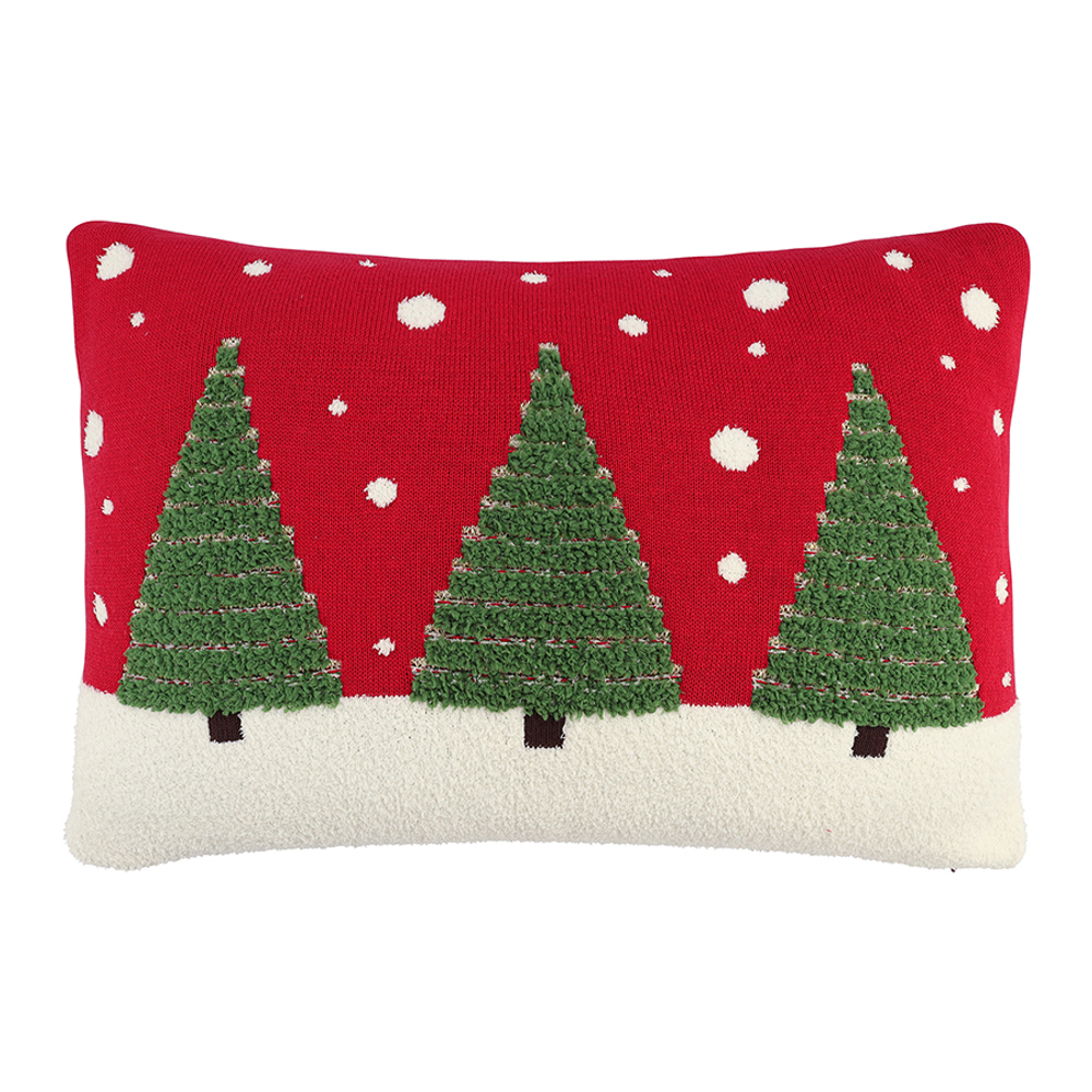 Подушка вязаная Festive Wood 40x60 см
