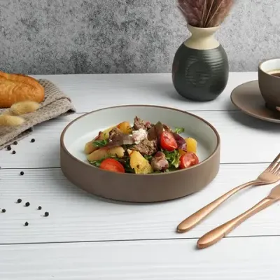 P.L. Proff Cuisine White Matt Brown Taiga
