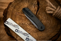 Нож Civivi BL Elementum C2103C сталь 14C28N Gray StoneWash рукоять Dark Green Micarta