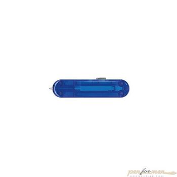 Накладка Victorinox задняя для ножей 58 мм пластик прозрачная синяя (C.6302.T4)