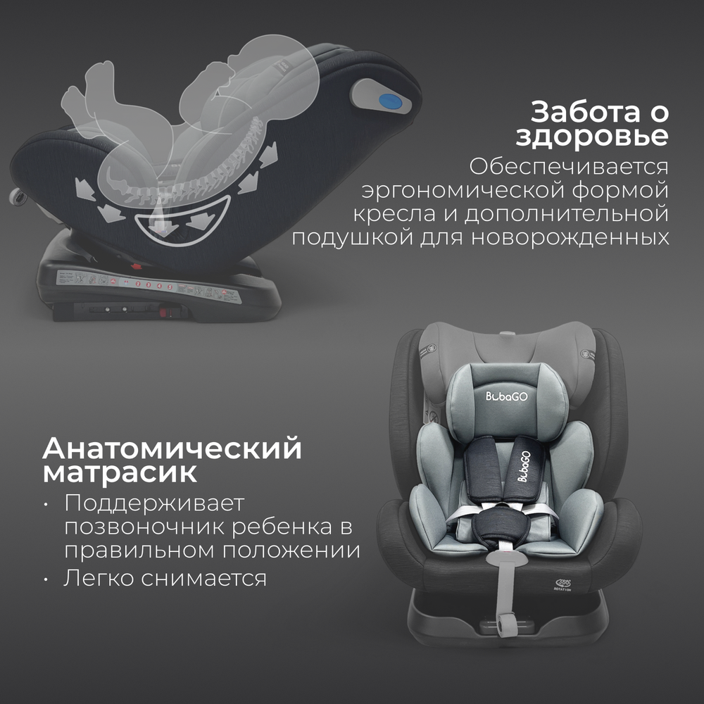 Автокресло Bubago Noxa / BG 177-1 (черный)