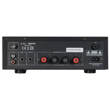 Fonestar AS-1515 - Стереоусилитель Hi-Fi. Приемник Bluetooth. USB / MP3-плеер. FM-радио. Микрофонные