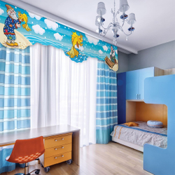 Ламбрекен "Золотая рыбка" арт. Л500-7