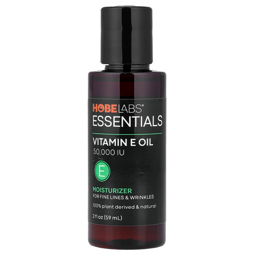 Hobe Labs, Essentials, масло с витамином E, 59 мл (2 жидк. унц.)