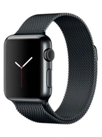Ремешок Gurdini Milanese Loop (миланский сетчатый-13) Apple Watch 38mm/40mm Gray