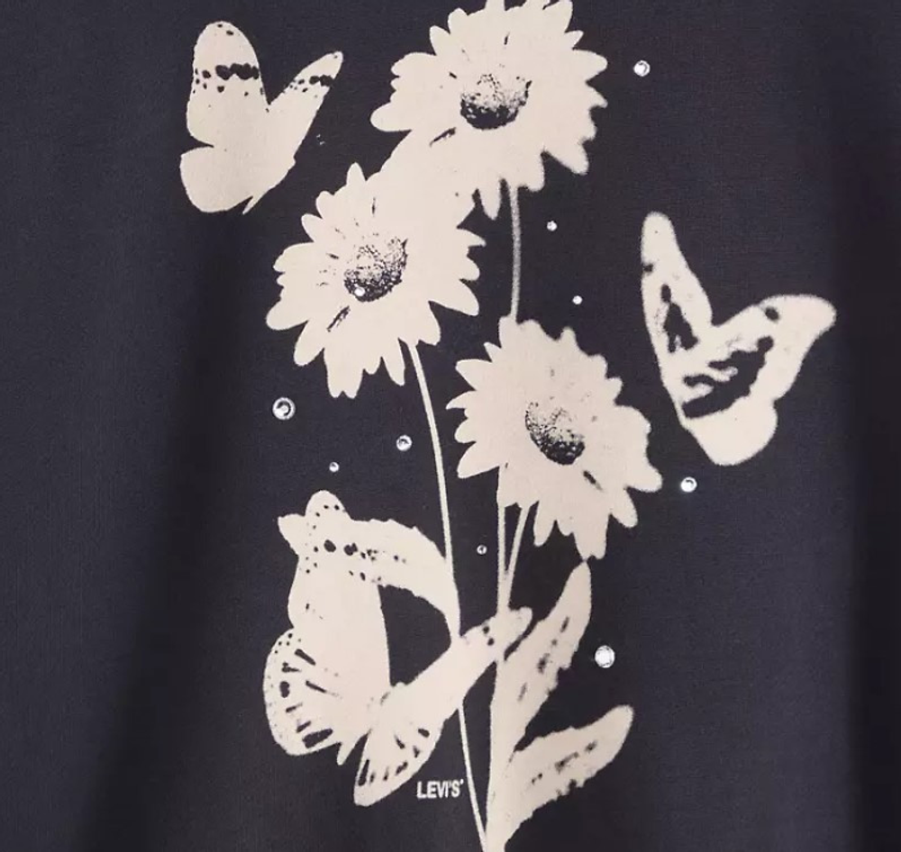 Толстовка женская LEVI'S GR VINTAGE BOXY CREW SWEATSHIRT CREW HAZ