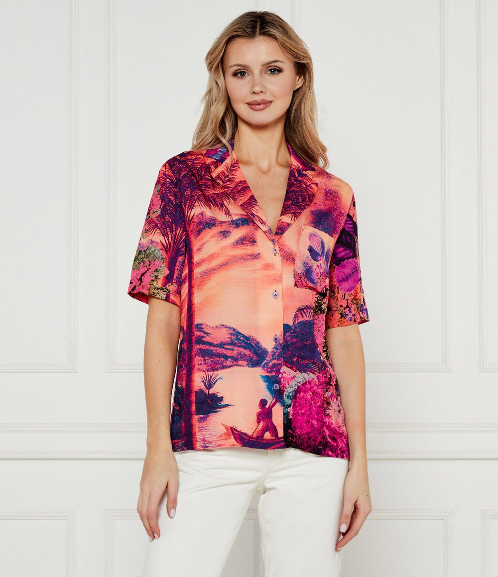 Рубашка PARADISE_LACROIX Desigual - разноцветная(25SWCW38)