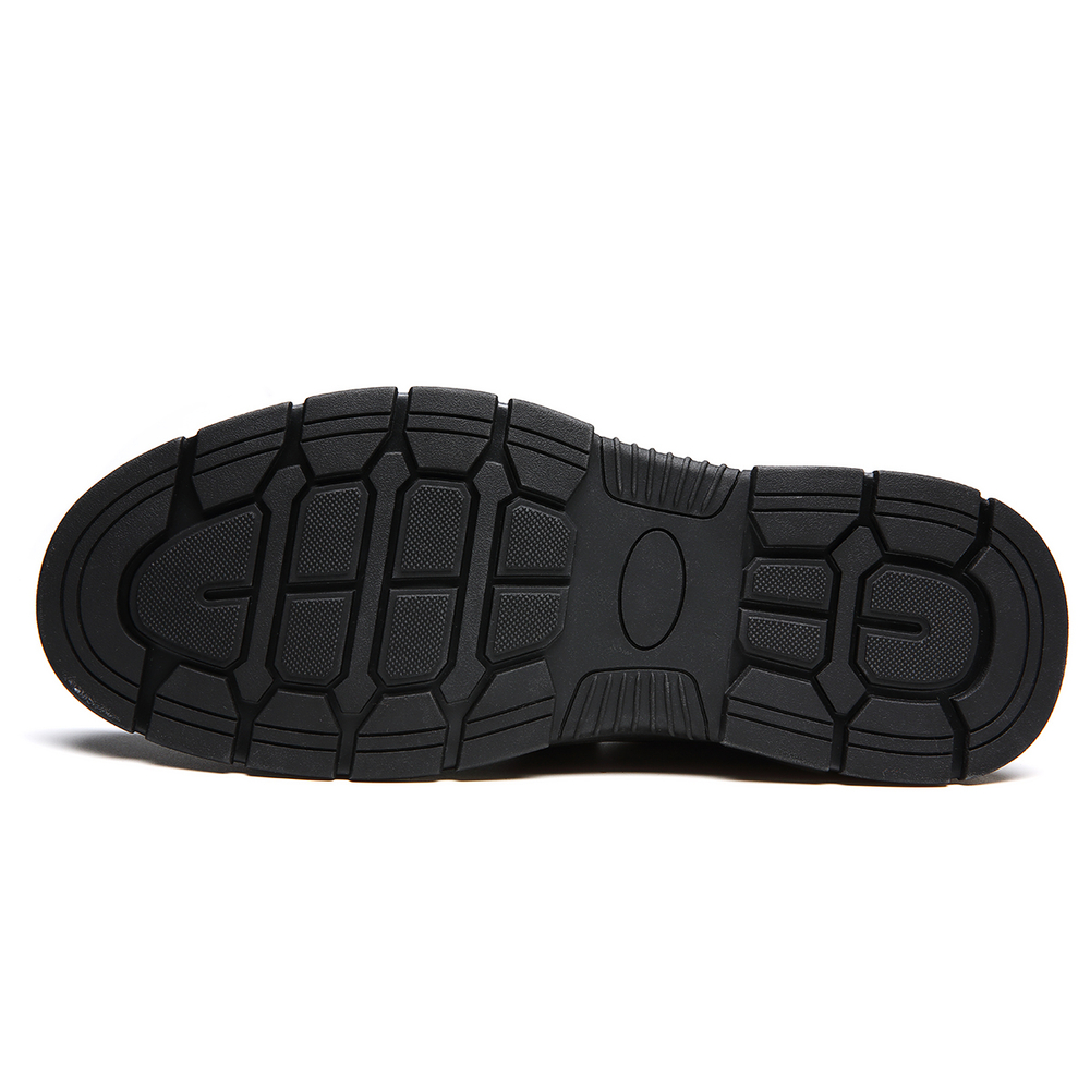CHINT Cow Split Leather Dress Shoes Men"s Black