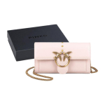 Сумка Pinko Ladies Rose Dust Pink Love Mini Soft Simply Crossbody Bag, 1P22AM-Y6XT-O81