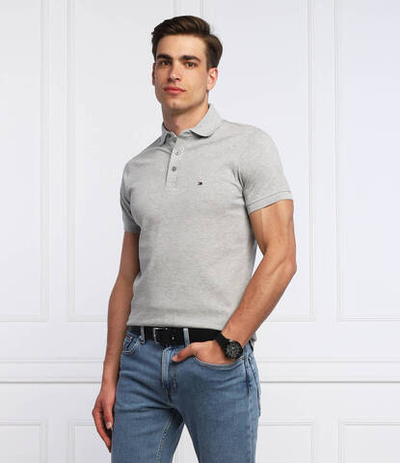 поло 1985 Tommy Hilfiger - серый(MW0MW17771)