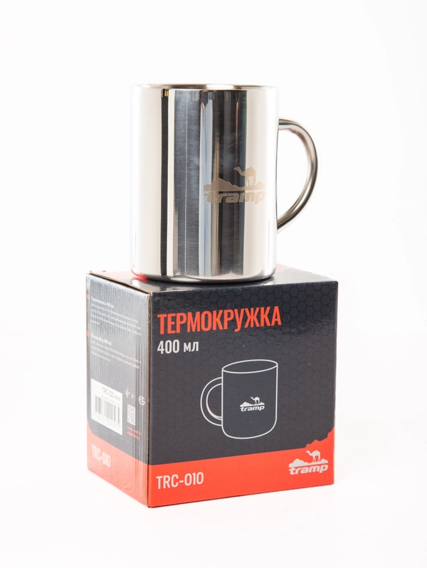 Кpужка Tramp 400 мл TRC-010 Стальной