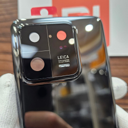 Крышка для Xiaomi 13 Pro - оригинальная задняя керамическая панель (чёрного цвета)