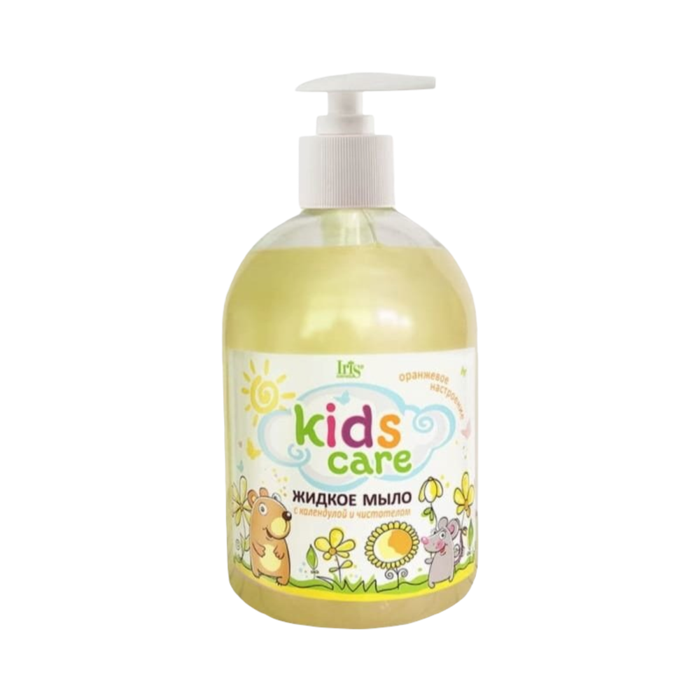 Детское жидкое мыло IRIS Kids Care с Календулой и Чистотелем 500мл