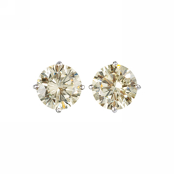 Серьги пусеты Light Yellow M