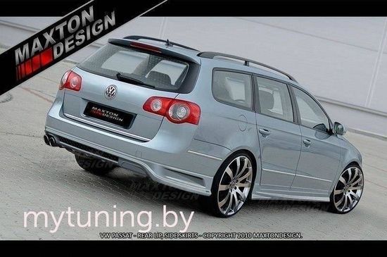 Накладка на бампер задний для VOLKSWAGEN Passat B6 Estate 05-10