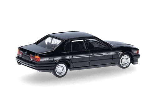 Автомобиль BMW Alpina B11 3.5, черный, серебристый декор