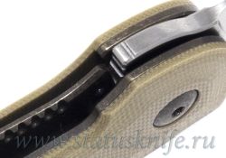 Нож Bob Terzuola Compact Tactical Folder Desert Tanфотография - 7