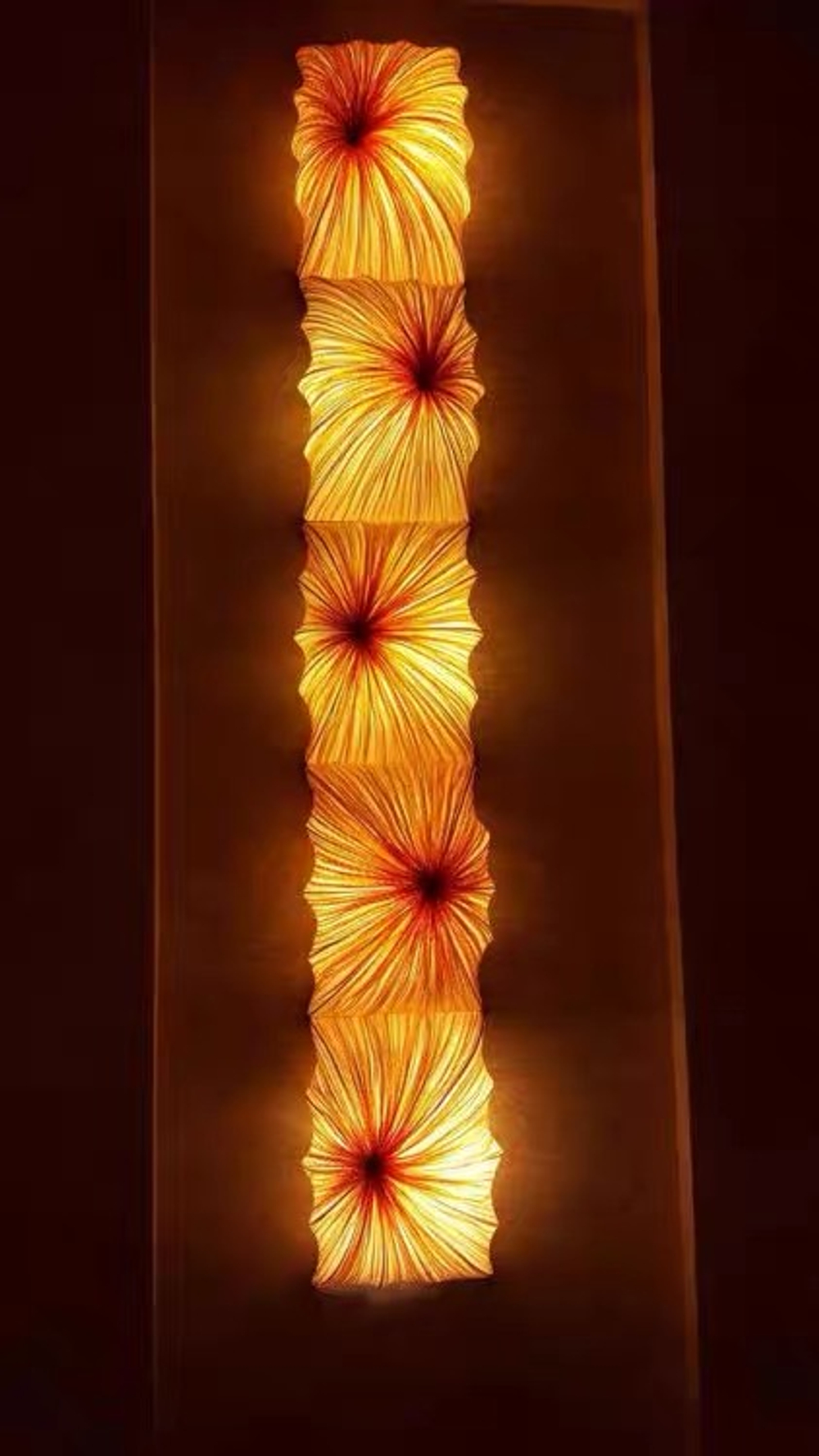 Wall design lamp Zika by Aqua Creations Studio