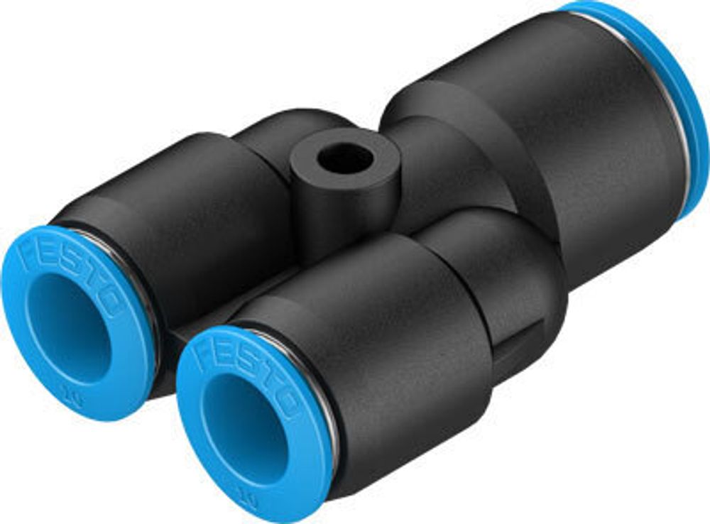 QSY-12-10 Y-образное соединение с цанговым зажимом QSY-12-10 Y-образное соединение с цанговым зажимом