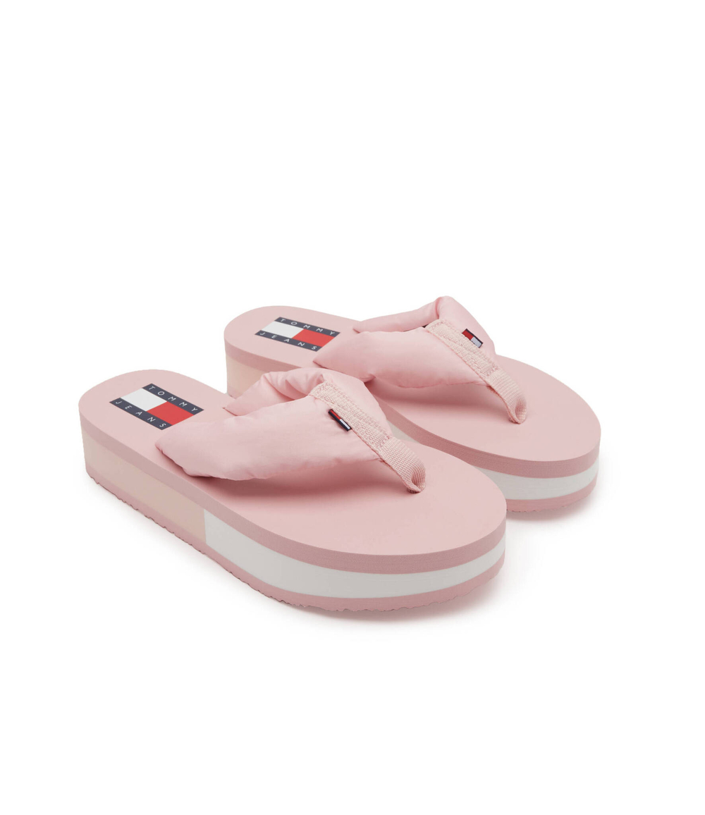 Вьетнамки WEBBING MID BEACH Tommy Jeans - розовый(EN0EN02114)