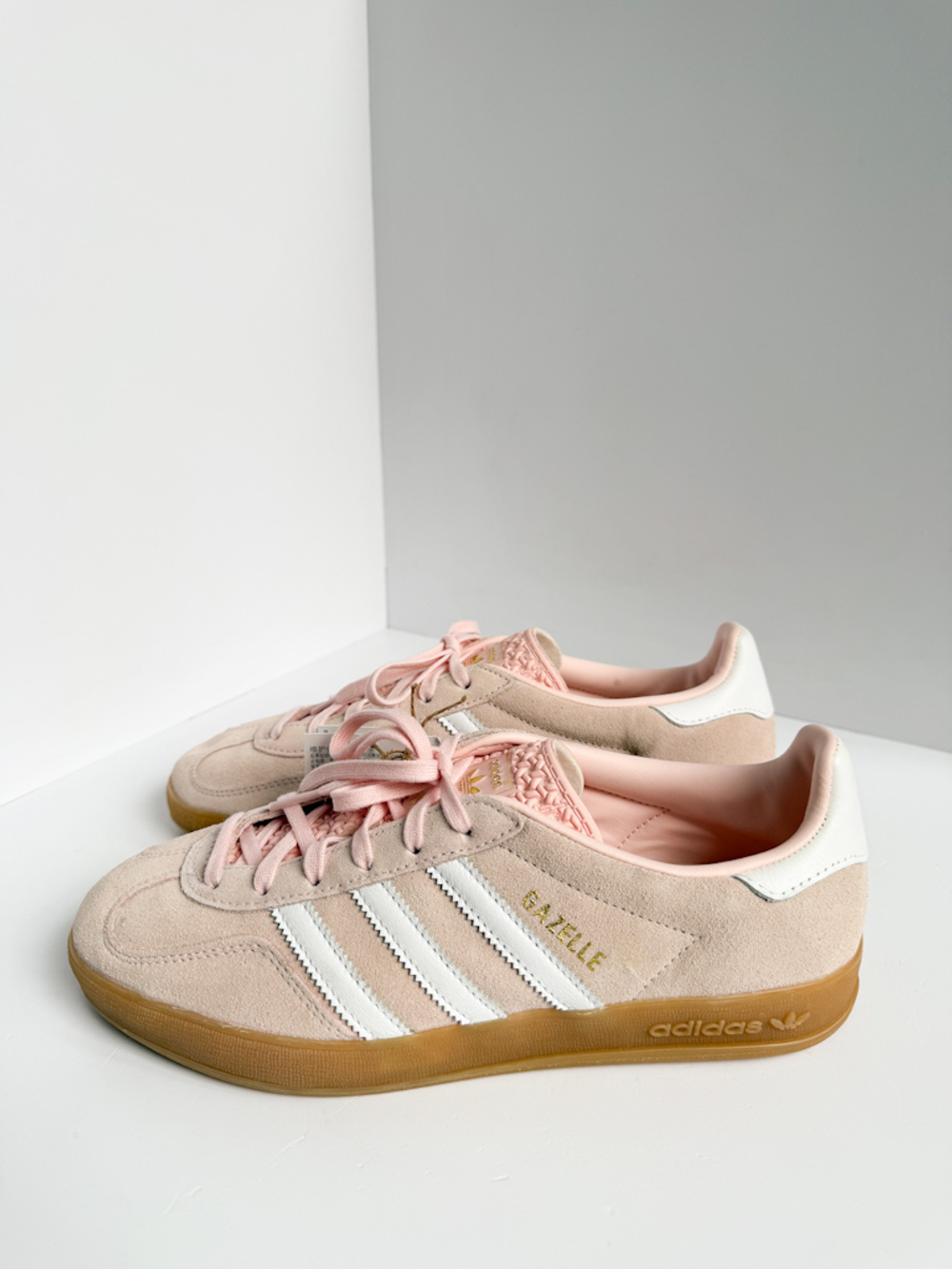 Новые замшевые кроссовки Adidas Gazelle, 38