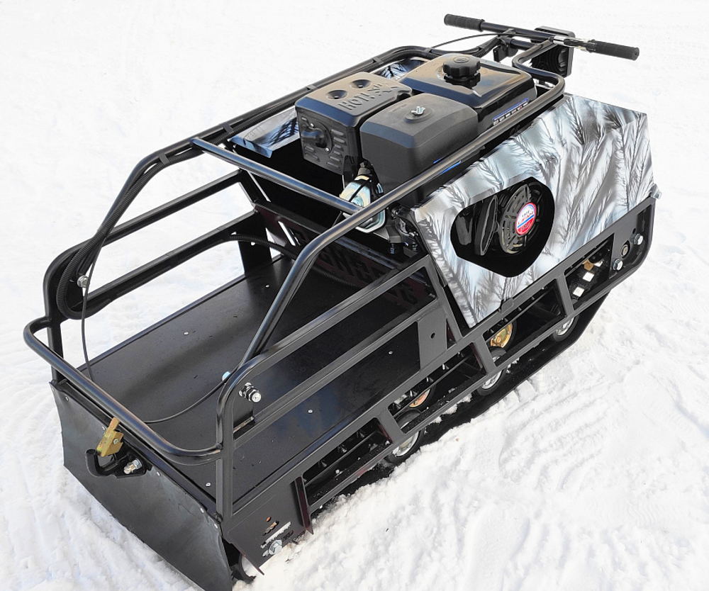 Мотобуксировщик Irondog (Железная собака) M600 15 Камуфляж Охотник
