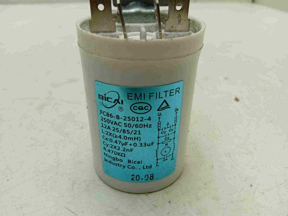 WM-E712SMA/WW кт194 Сетевой фильтр для стиральной машины Dexp WM-E712SMA/WW б/у