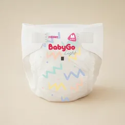 Подгузники BabyGo Light ультратонкие M (6-11) 54 шт.