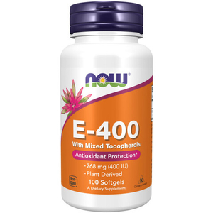 NOW E 400 Mixed Toc 100 гелевых капсул