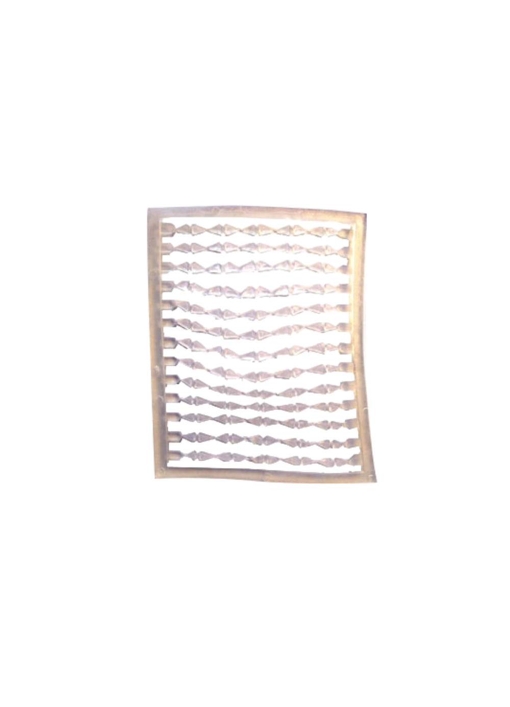 Мягкий стопор рыболовный Fish Crystal на рамке для бойлов Chain Stoppers 8073 прозрачный ( 5 упаковок )