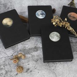 Блокнот из черной бумаги MUKE Bullet Dot Journal EARTH B6 (65301) 4