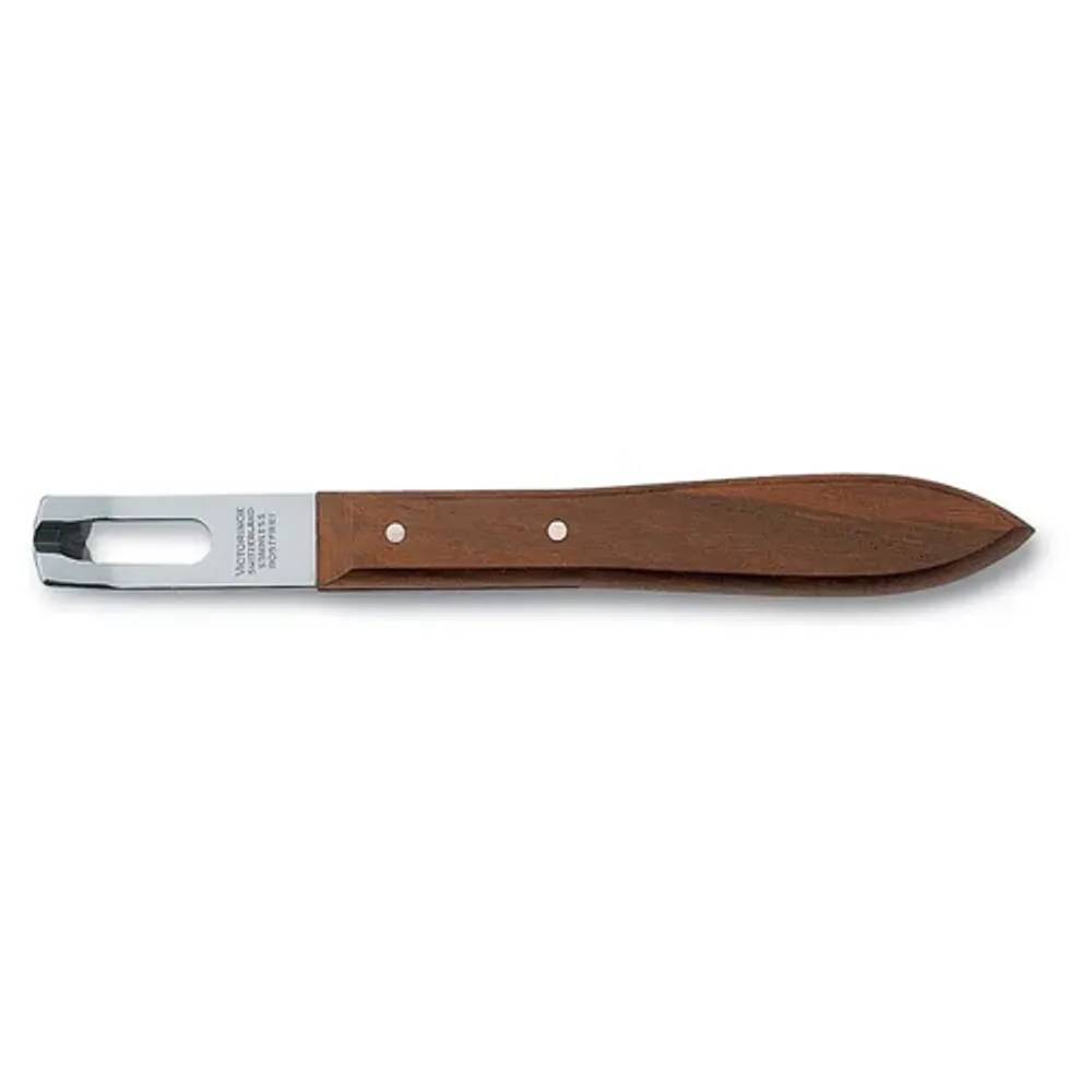 Нож для снятия цедры деревянная ручка Victorinox