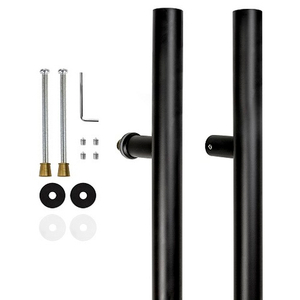 Ручка-скоба FUARO PH-22-32/900-INOX black нержавейка 304 /45503/