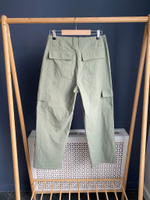 Хлопковые брюки Zara, S