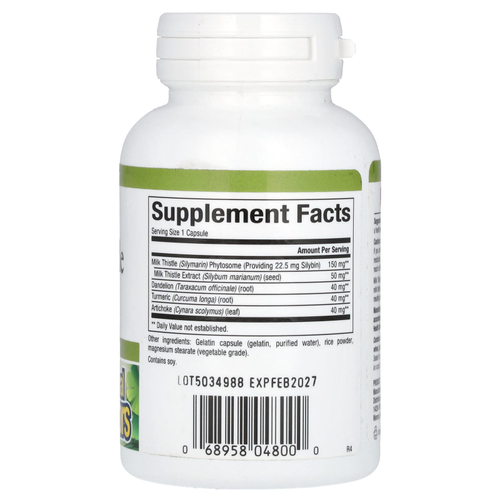 Natural Factors, HerbalFactors®, расторопша, 150 мг, 90 капсул