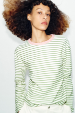 ФУТБОЛКА В ПОЛОСКУ С ДЛИННЫМИ РУКАВАМИ — ZARA