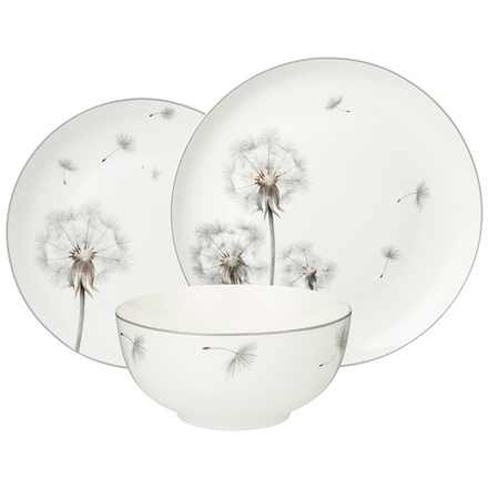 ОБЕДЕННЫЙ НАБОР LEFARD DANDELION 18ПР, 20,5/27/14СМ