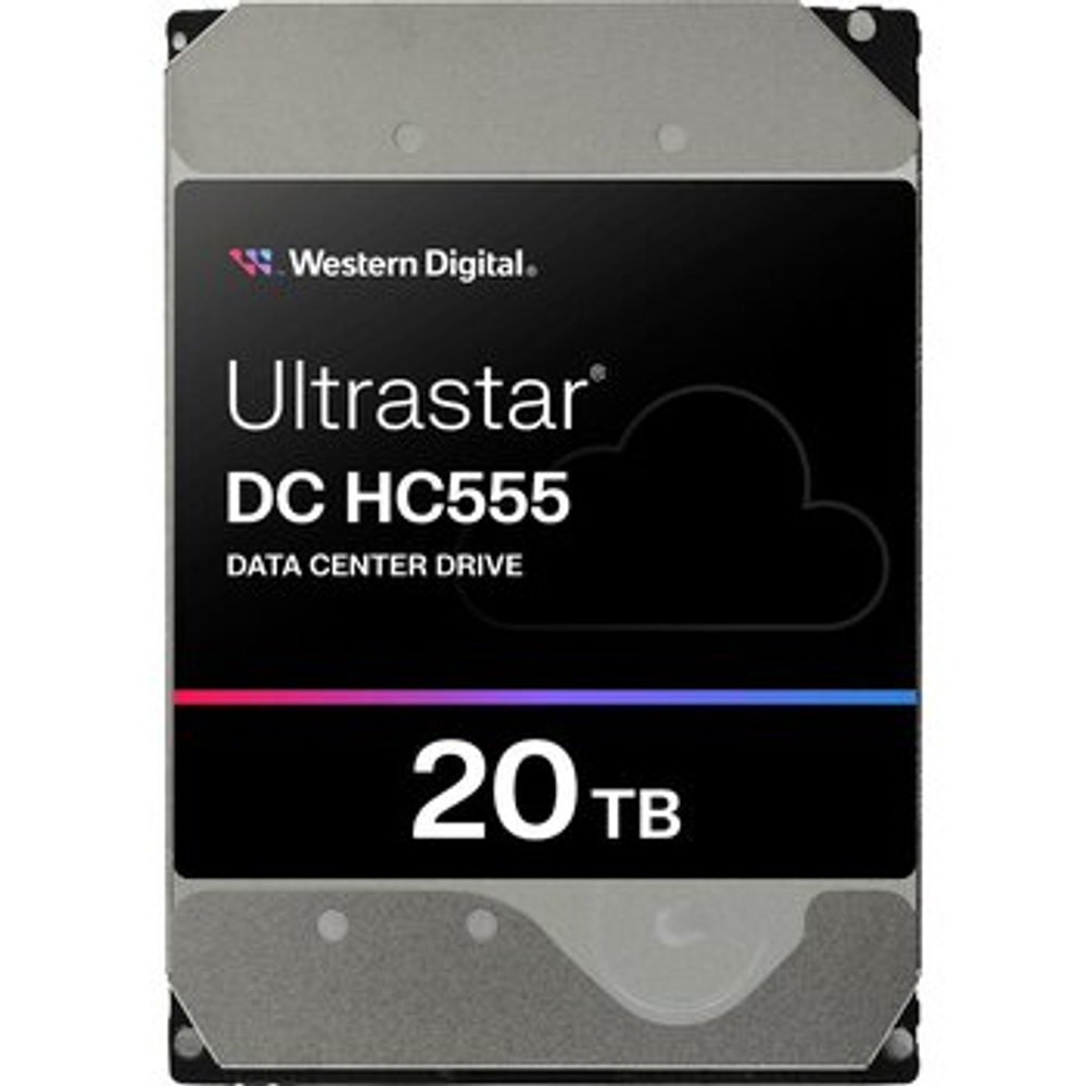 HDD Western Digital Ultrastar DC HC555, 20 ТБ, SAS, 3.5", WUH722020CL5204