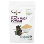Sunfood, порошок из органической черной маки, 113 г (4 унции)