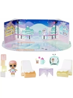 Lol Hangout Spaces Ice Sk8ter с мебелью Зимняя серия