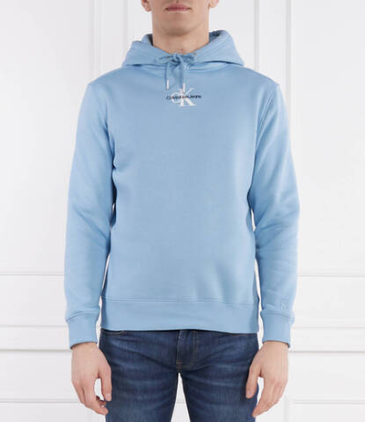 Худи MONOLOGO CALVIN KLEIN JEANS - голубой(J30J323749)