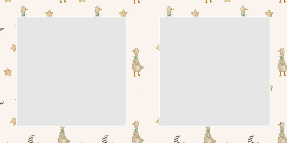 PSD-Шаблон фотокниги "Duckling"
