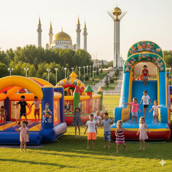 Надувной батут купить в Актобе – БатутМастер 🎪