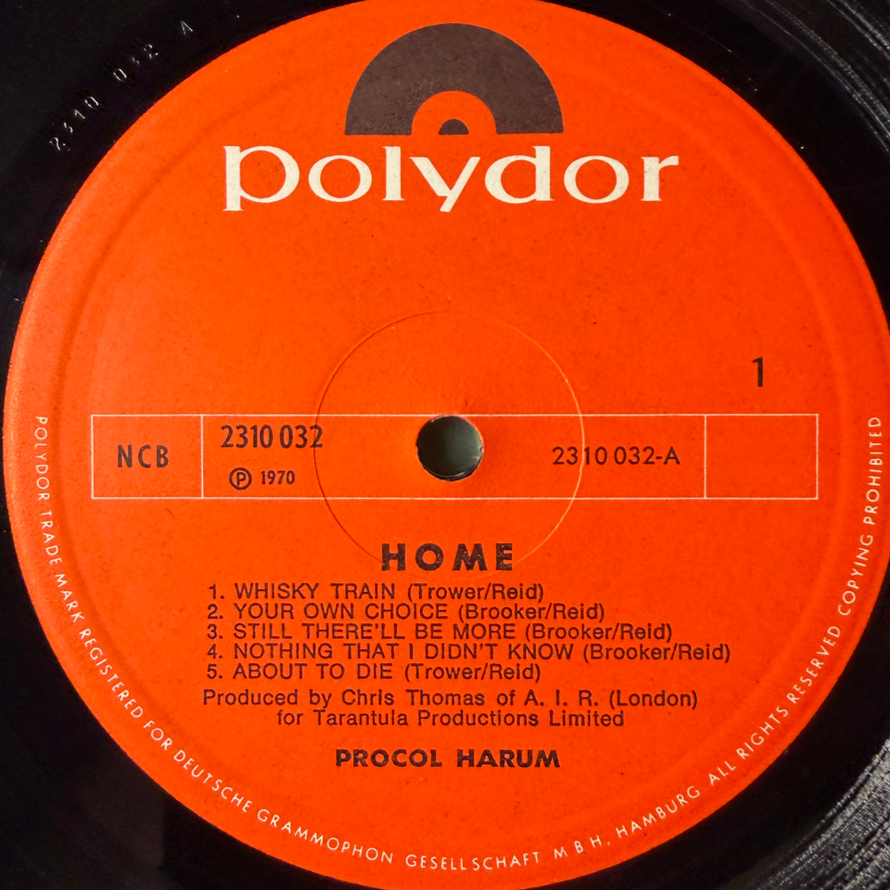 Виниловая пластинка Procol Harum - Home LP