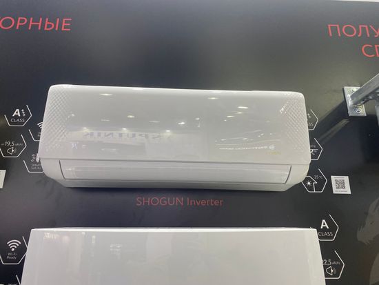 Внутренний блок настенного типа серии SHOGUN Inverter RAM-I-SG25HP.W01/S